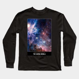 High Resolution Astronomy The Carina Nebula Long Sleeve T-Shirt